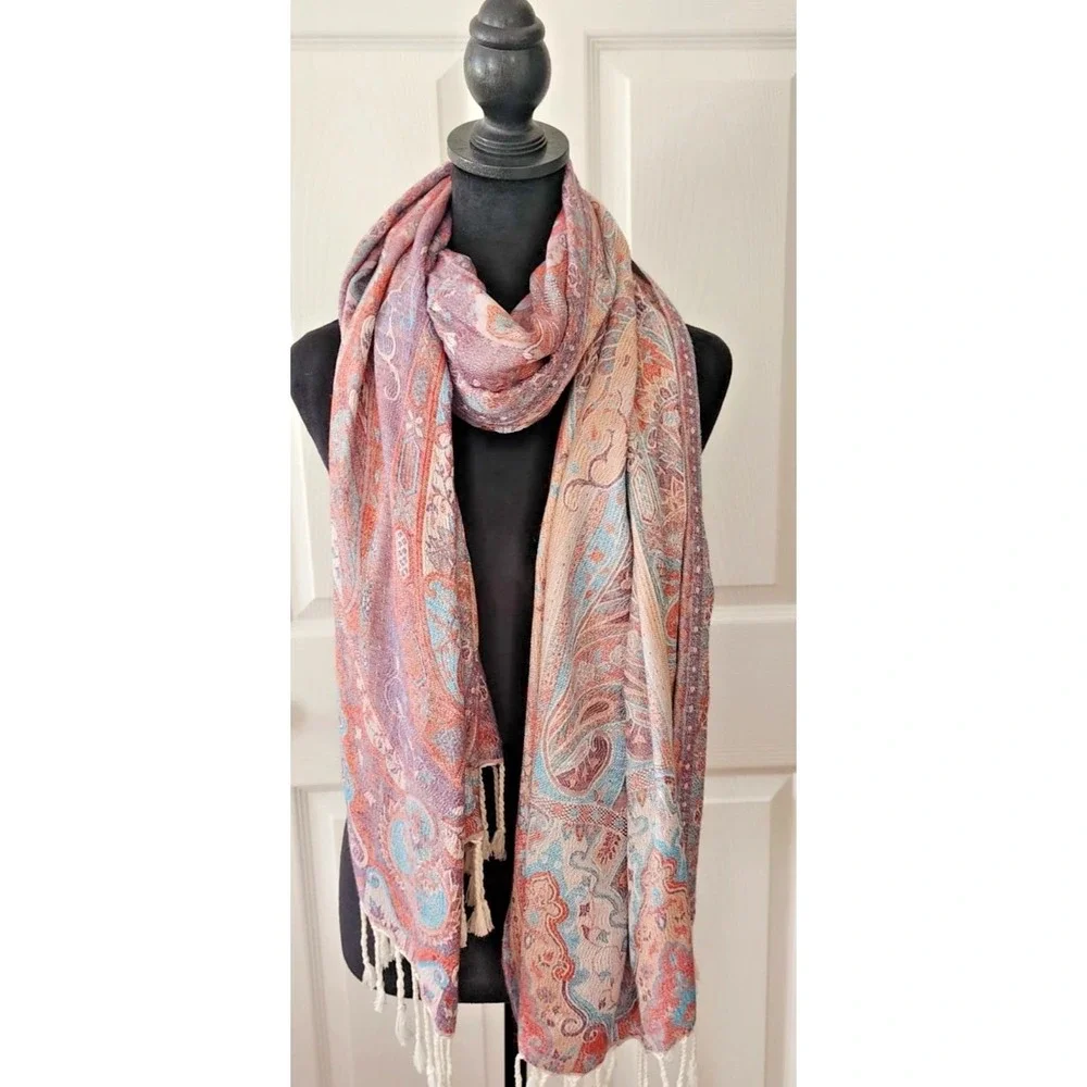 Scarf / Shawl Paisley Wrap 80